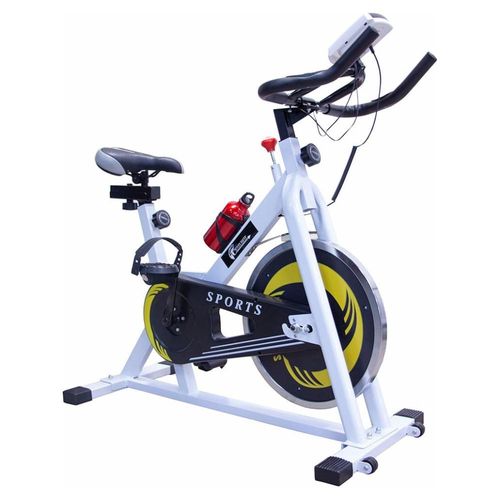 Bicicleta Spinning Fija10kg Ejercicio Gym Centurfit Uso Casa