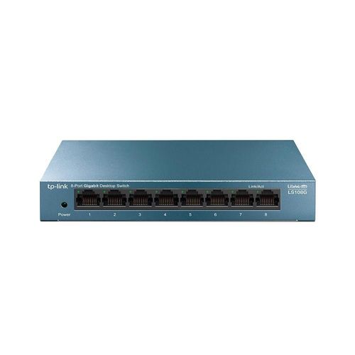 Switch tp-link ls108g 8 puertos litewave gigabit ethernet 10/100/1000mbps