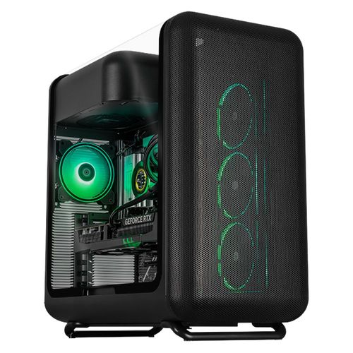 Xtreme pc rtx 5070 ti ryzen 9 32gb ddr5 ssd 1tb pitch black