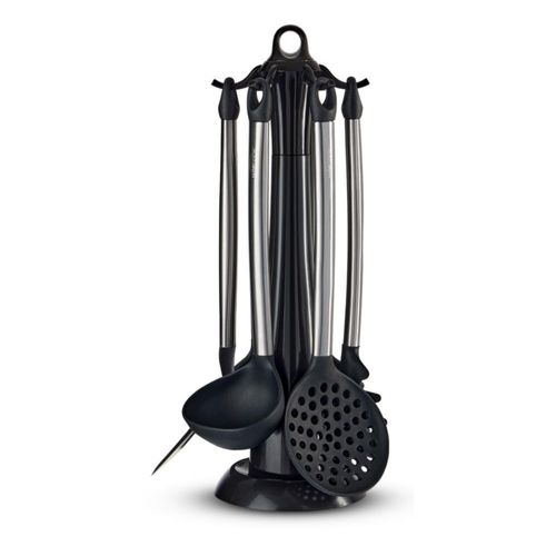 Jade Cook Set De Utensilios Mango De Madera 6 Pzas