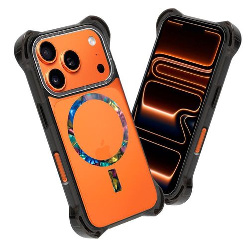 Funda Case Uso Rudo Ultra Bounce Epoxi Para iPhone Magsafe