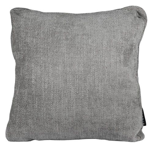 Cojin Decorativo Cuadrado Grande Dicasa Zita Gris Oscuro CDZ