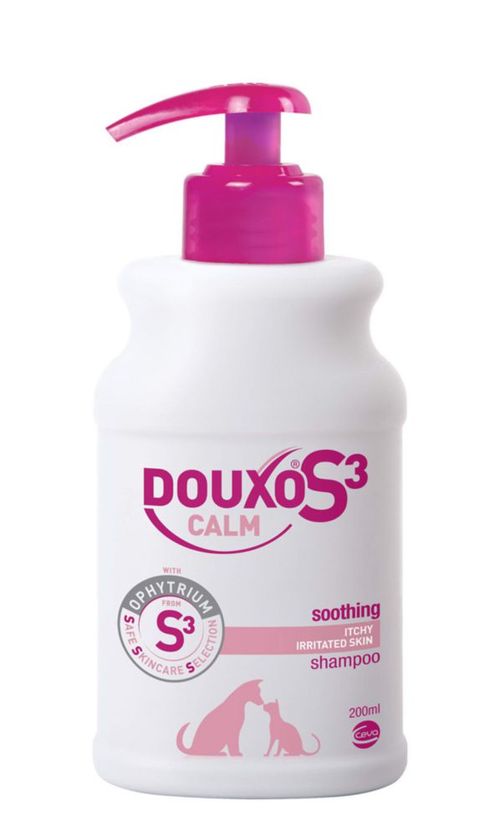 Champú para perros y gatos Douxo S3 Calm Alivio para la picazón 200 ml