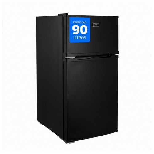 Frigobar de 2 puertas con congelador 3.2 pies, 90 Litros AVERA FB02B