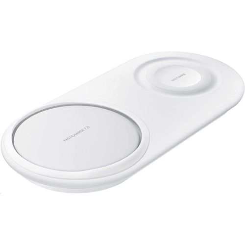 Cargador inalámbrico Samsung DUO Pad Fast Charge 2.0 Blanco