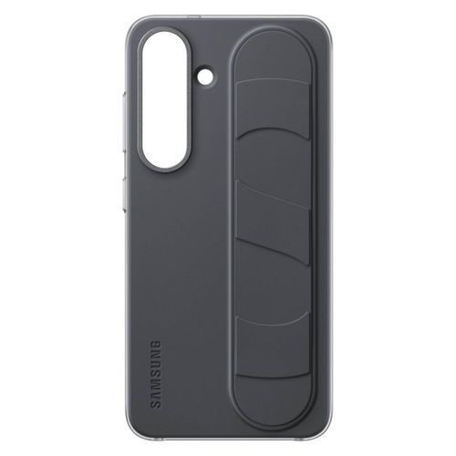 Funda negra con agarre vertical para Samsung Galaxy S25