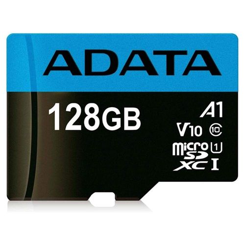 Memoria Micro SDXC 128GB ADATA Clase 10 Juegos A1 Video Full HD V10