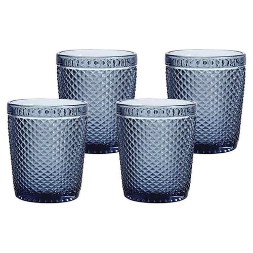 Set de 4 vasos Diamond Azul Kyuden Home