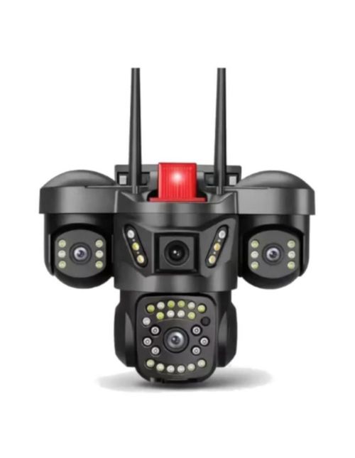 Cámara De Seguridad 3 Lentes 1080p Wi-fi Exterior Nocturna ITCA101