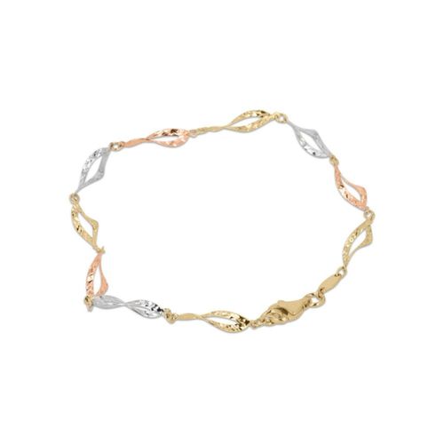 Pulsera De Oro Florentino 14K (19Cm Aprox)