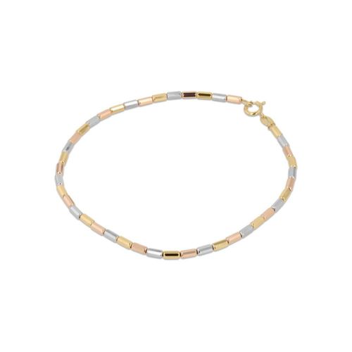 Pulsera De Oro Florentino 14K (18.5Cm)