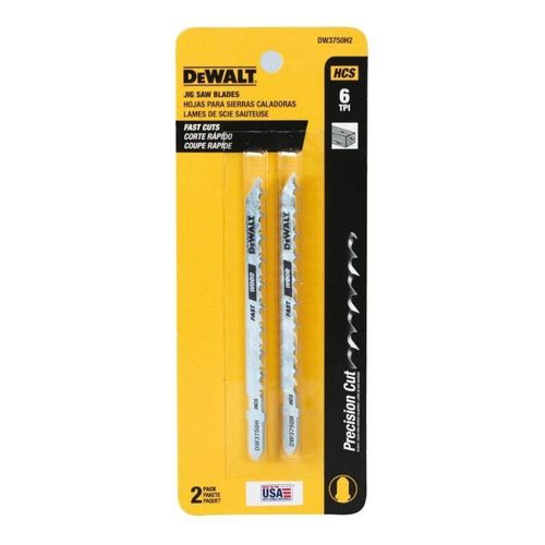 Segueta para Caladora Acero Alto Carbono 4'' DEWALT DW3750H2