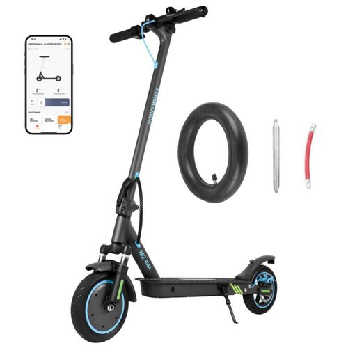 Honey Whale M2 MAX Azul Gris Scooter Electrico Plegable 32KM/H Bluetooth App
