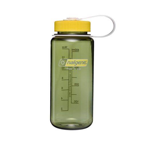 Botella de agua Nalgene 470 ml de boca ancha libre de BPA y a prueba de fugas