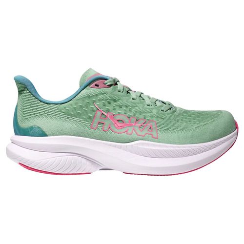 Tenis Running Hoka Mach 6 Verde Mujer 1147810JTL