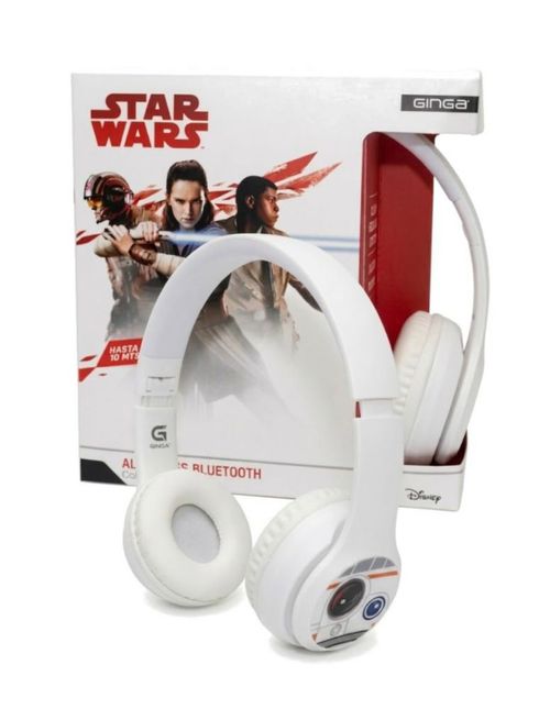 Audífonos Bluetooth Star Wars Edición Especial Con Radio FM y MicroSD