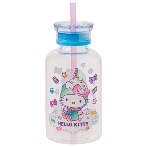 Botella de vidrio para leche Hello Kitty Silver Buffalo 450 ml