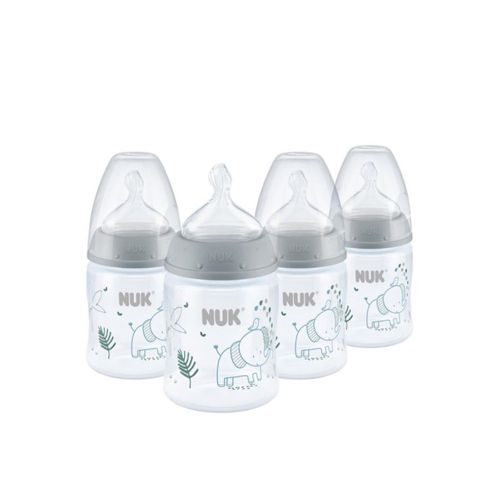 Mamadera NUK Smooth Flow Anticólicos 150 ml Pack de 4