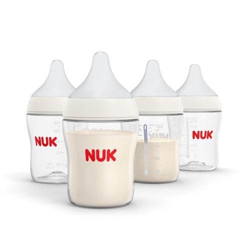 Botella NUK Perfect Match Slow Flow de 150 ml paquete de 4 unidades sin BPA
