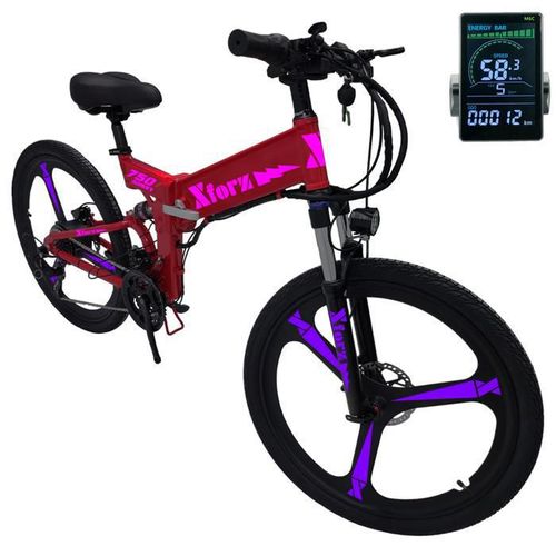E-Bike mountain electrica MXMLJ-016 Xforz Mount750LiteRed
