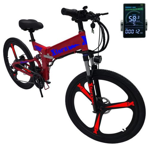 Bici con bateria recargable MXMLJ-011 Xforz Mount750LiteRed