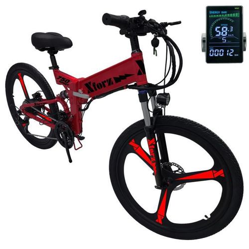 E-Bike montaña 27 vel MXMLJ-024 Xforz Mount750LiteRed