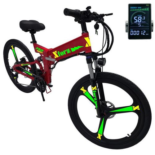 Mountain Bike plegable MXMLJ-066 Xforz Mount750LiteRed