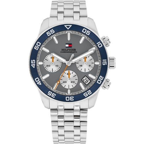 Reloj Hombre Tommy Hilfiger 1710744 Th85 Plata