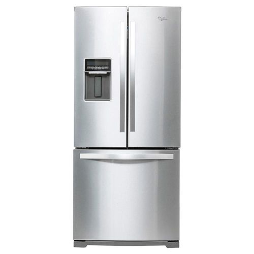Refrigerador Whirlpool 20 pies cúbicos French Door de 3 puertas Gris