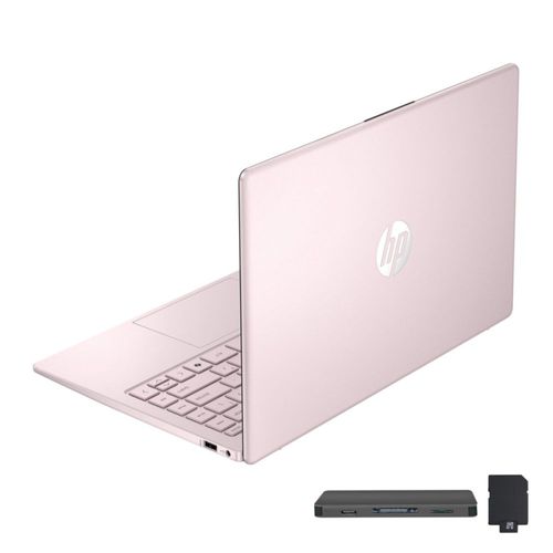 Laptop HP Stream 14" HD Intel N150 4 GB 256 GB rosa