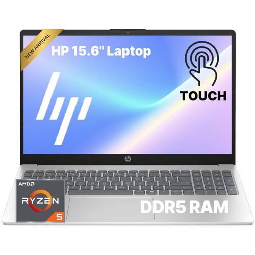 Laptop HP 156" táctil Ryzen 5 8 GB 256 GB SSD