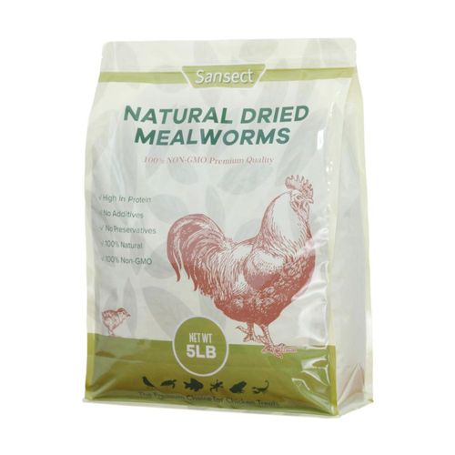 Alimento para gallinas SANSECT 23 kg de gusanos de la harina naturales alto en proteína
