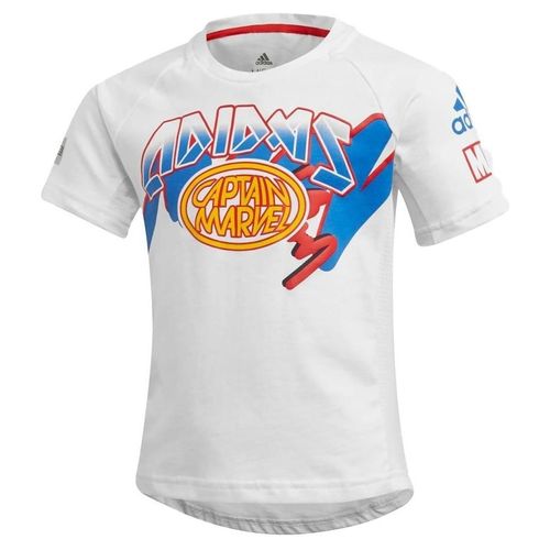 Playera Atletica Training Capitana Marvel Niña adidas Ed6456