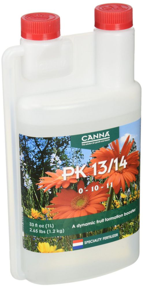 Fertilizante Canna PK 13/14 Fase de Floración 1 L 0-10-11 NPK