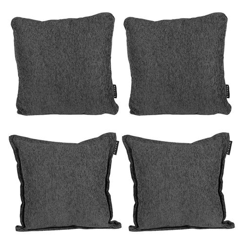 Cojines Decorativos Dicasa 2 Kappa + 2 Zita Gris CDZ