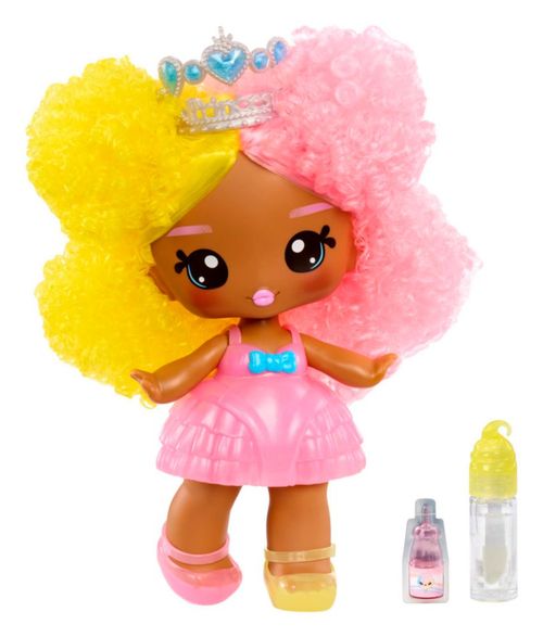 Muñeca Yummiland Nia Candy Fluff con brillo labial perfumado