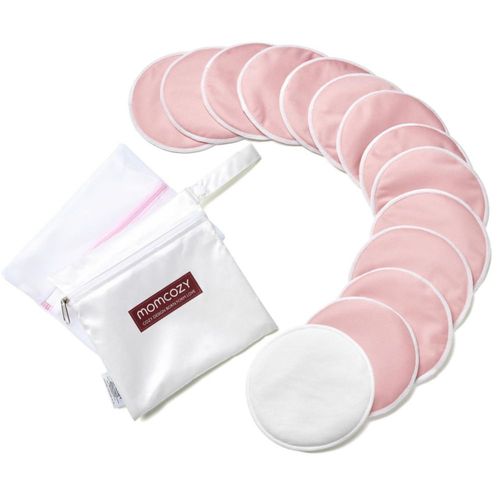 Almohadillas de lactancia reutilizables Momcozy Innovative que absorben la humedad 14P