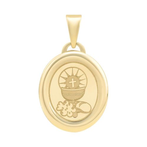 Medalla oro 14k distroller Cristal Joyas