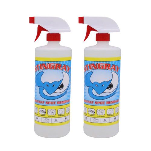 Stingray Spot Remover Paquete de 2 946 ml spray multiusos para quitar manchas