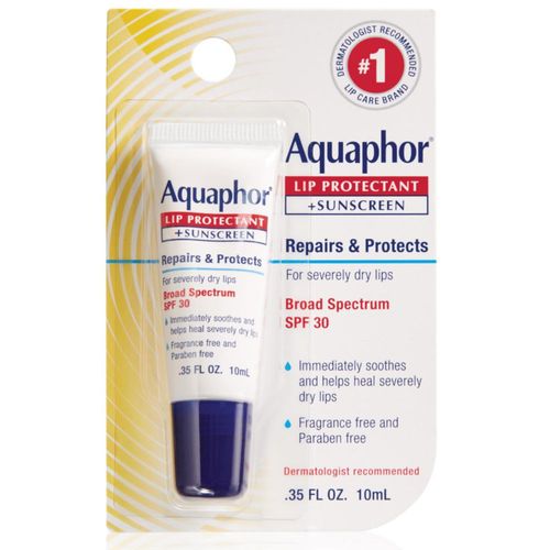 Bálsamo labial Aquaphor Lip Repair SPF 30 tubo de 10 ml