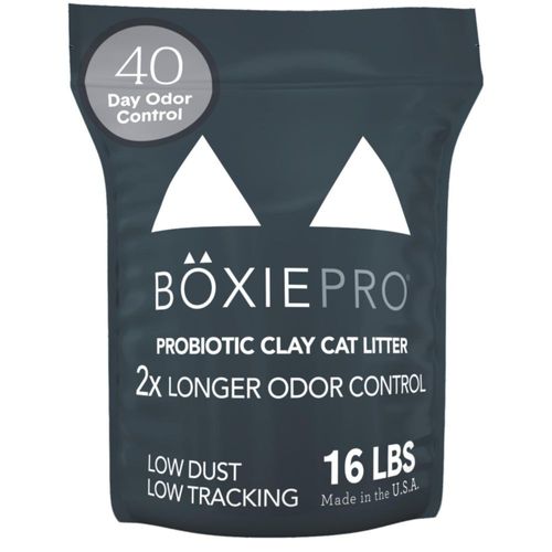 Arena para gatos BoxiePro probiótica control natural de olores 726 kg