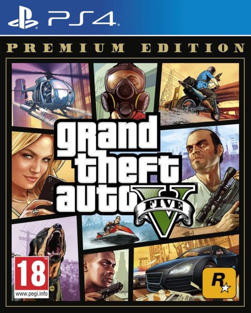 Videojuego Rockstar Games GTA V Edición Premium PS4