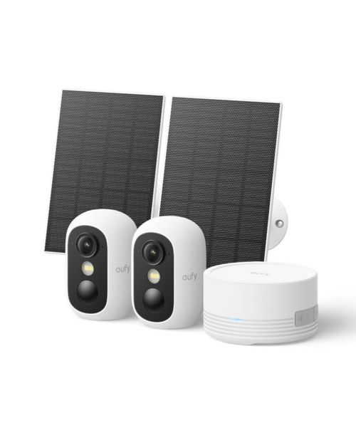 Cámara de seguridad eufyCam C35 kit de 2 cámaras inalámbricas con energía solar