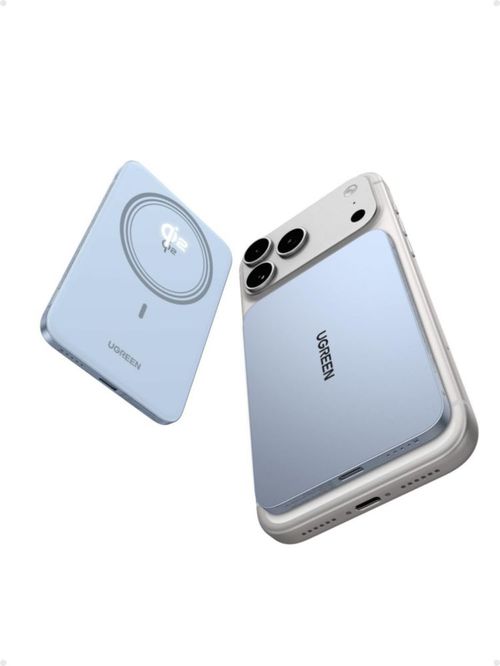 Power Bank UGREEN QI2 5000 mAh 20W PD magnético azul