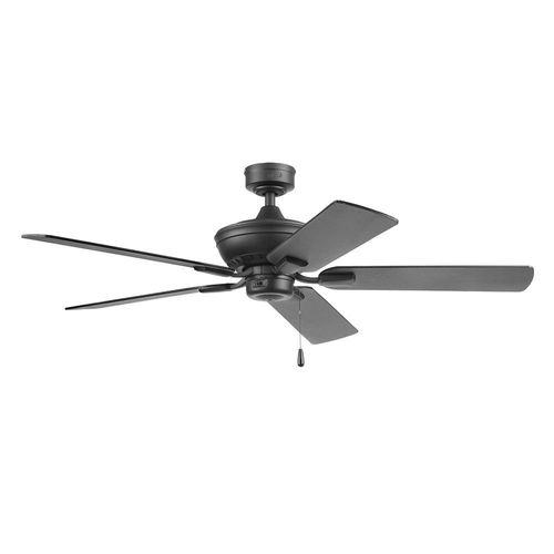 Ventilador coolfan de techo marin 52" negro