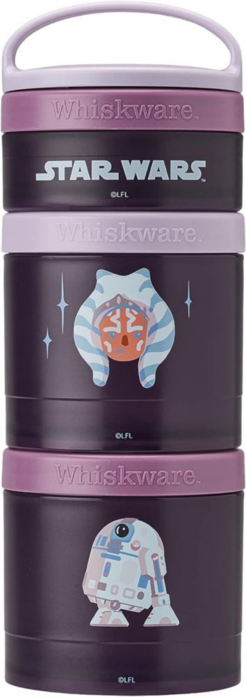 Contenedores apilables para snacks Whiskware Star Wars paquete de 3