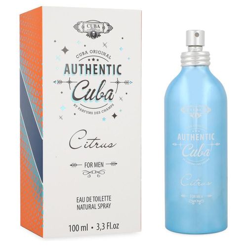 Cuba Authentic Citrus 100Ml Edt Spray - Caballero