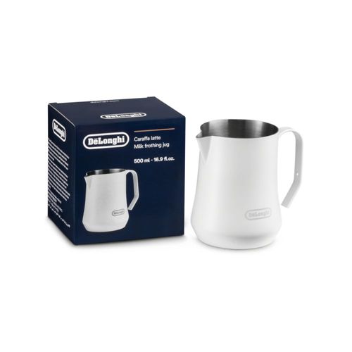 Jarra para espumar leche De'Longhi blanco mate 500 ml