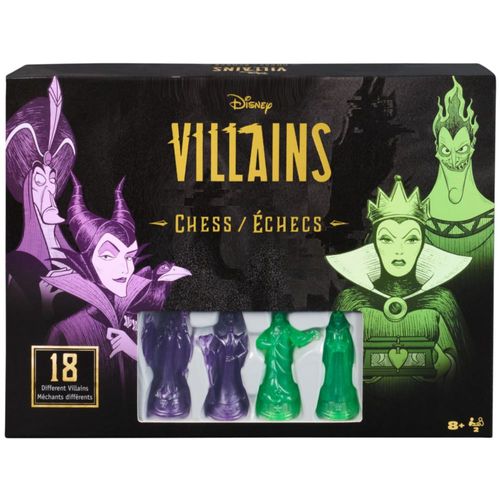 Juego de ajedrez Spin Master Disney Villanos para 2 jugadores a partir de 8 años