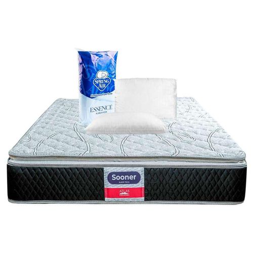 Colchón Matrimonial Sooner más Almohadas Spring Air
